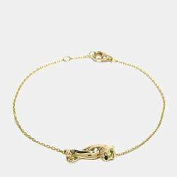 Vòng tay đá quý Cartier Panthre de Cartier Vàng hồng 18K 14.5