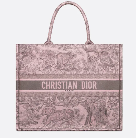DIOR LARGE BOOK TOTE BAG (การปรับแต่ง*)