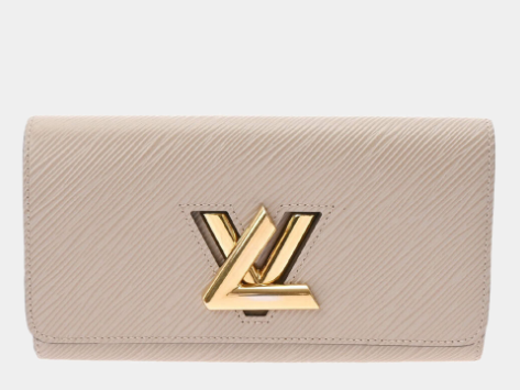 Ví Louis Vuitton Epi màu be bằng da xoắn