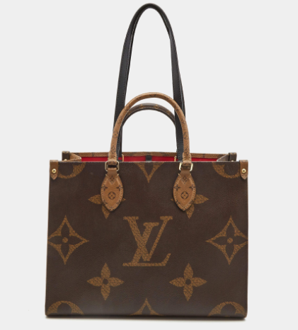 Louis Vuitton Reverse Monogram Canvas Giant Onthego MM Bag