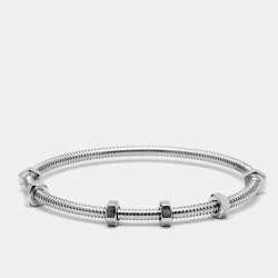 Cartier Ecrou De Cartier 18k White Gold Bracelet 18r 18k White Gold Bracelet 18